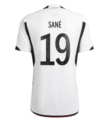 Maillot de foot Allemagne Leroy Sane #19 Domicile Monde 2022 Manches Courte